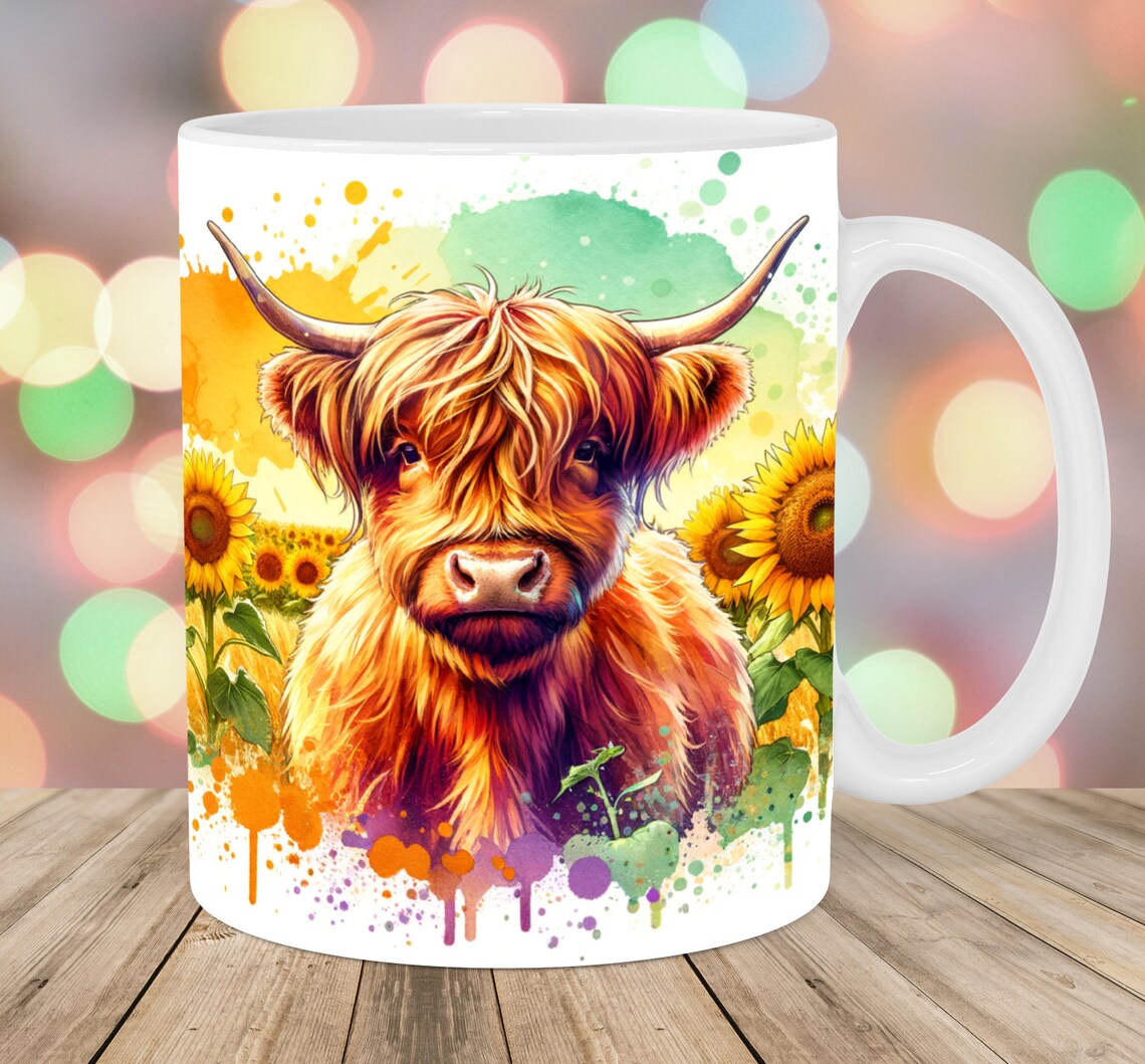 Highland Cow Lover Highland Cow Mug 0624