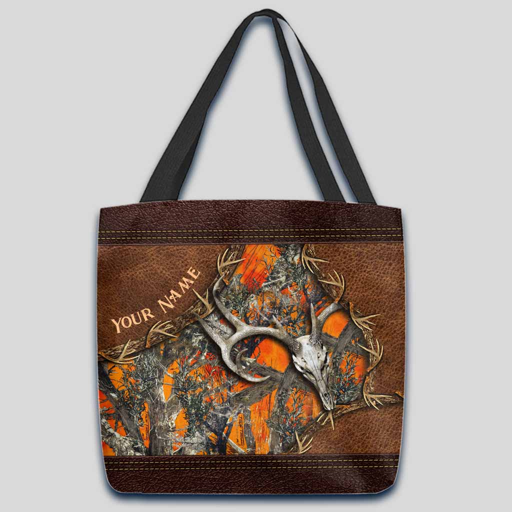 Country Girl Hunting Season Personalized Tote Bag
