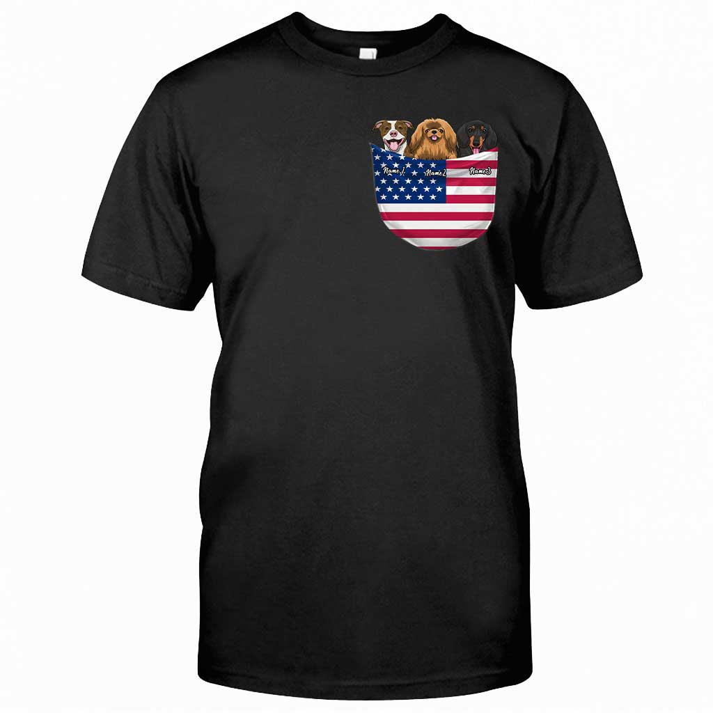 The 4th Of July - Personalized Independence Day Dog T-shirt and Hoodie