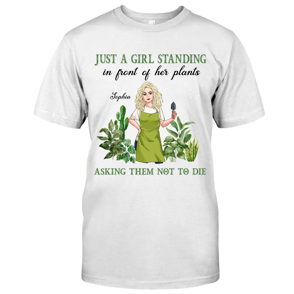 Gardening Girl - Personalized Gardening T-shirt and Hoodie