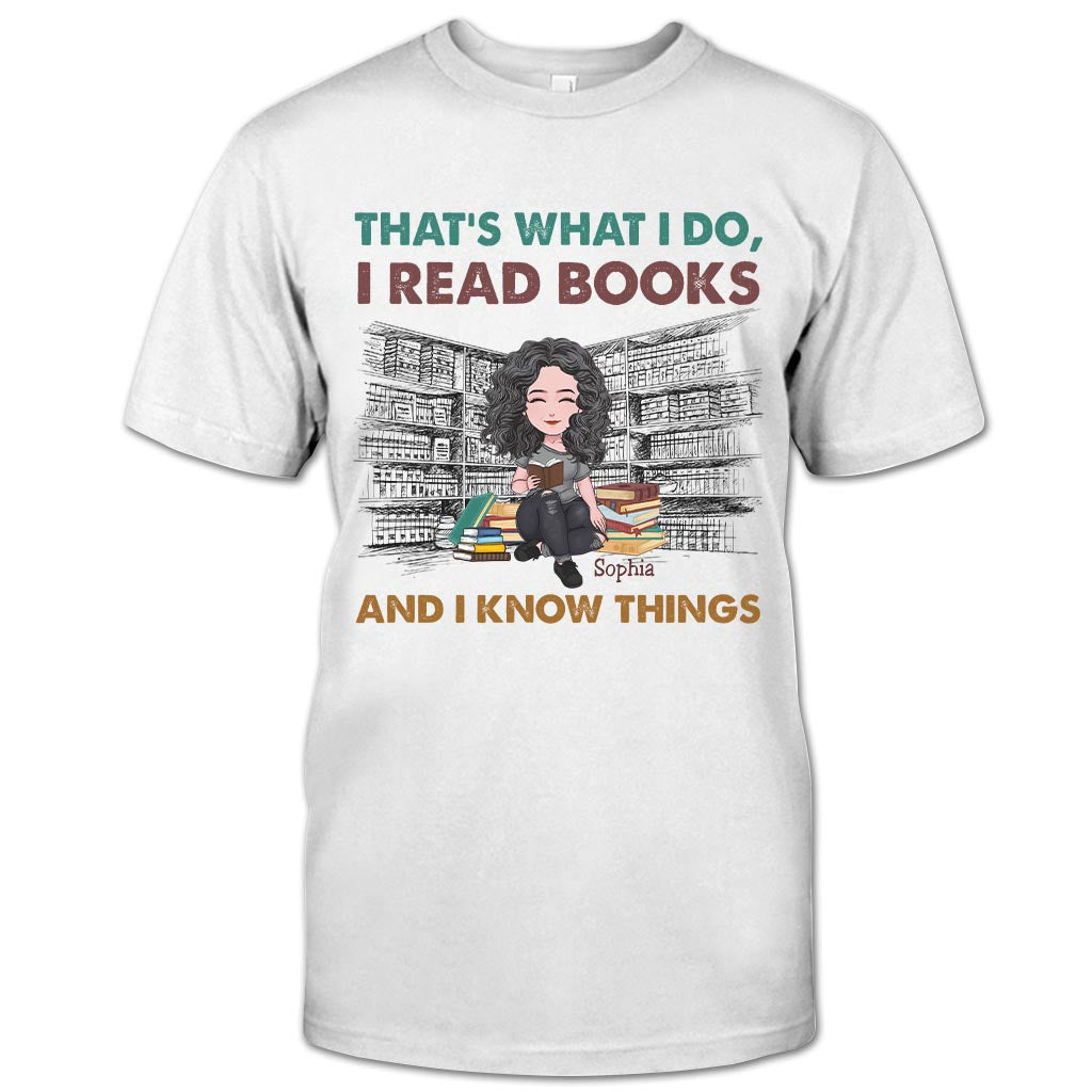 This Is My Reading Blanket - Personalized Book T-shirt and Hoodie