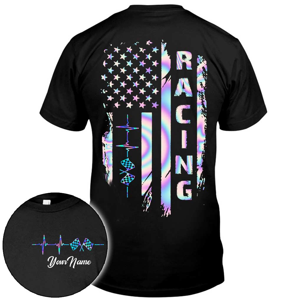 Love Racing - Independence Day Personalized T-shirt and Hoodie