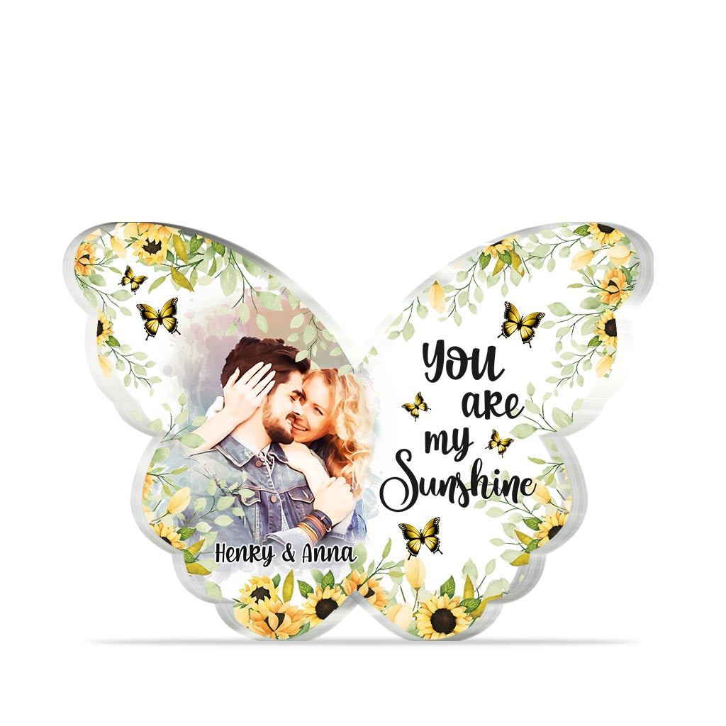 You Are My Sunshine - Personalized Mother Custom Shaped Acrylic Plaque