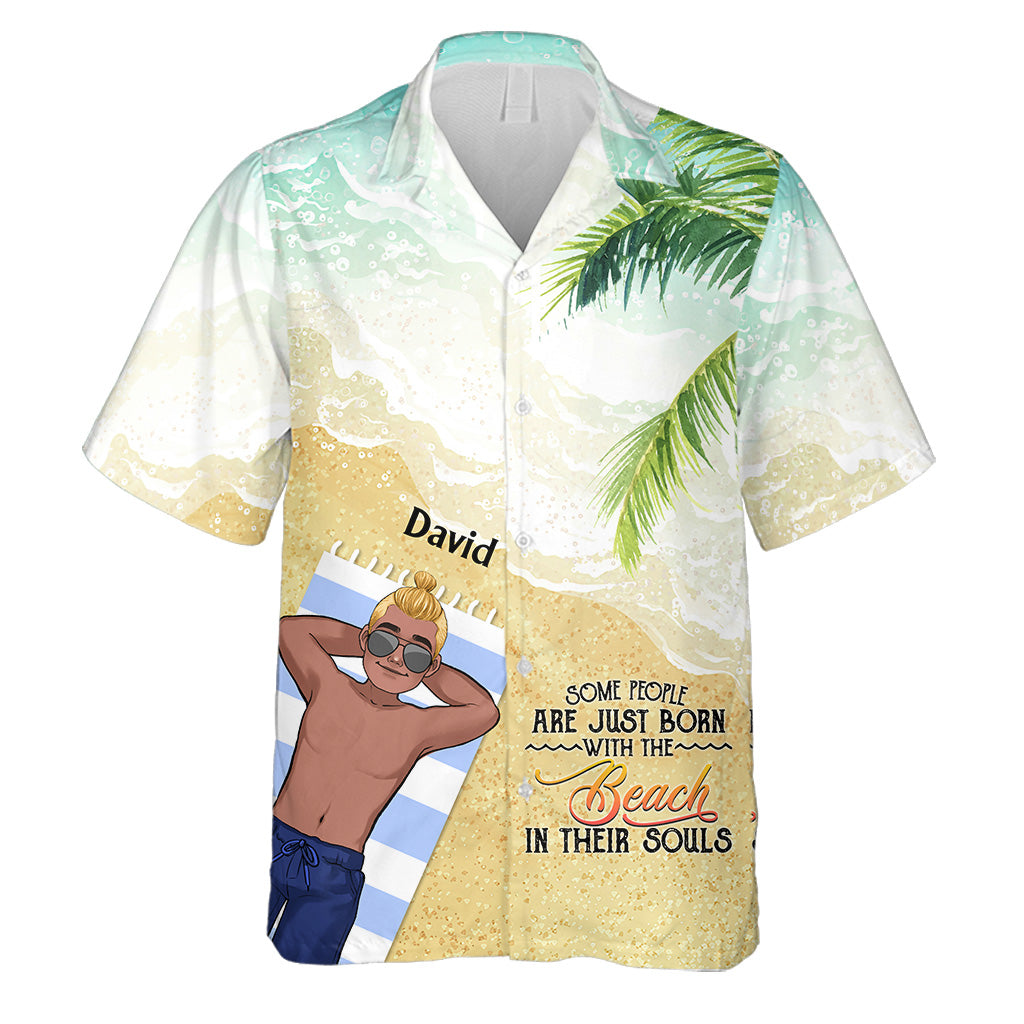 The Beach Is Calling And I Must Go - Sea Lover gift for friend, sister, girlfriend, wife, mom, brother, dad, husband, boyfriend - Personalized Hawaiian Shirt