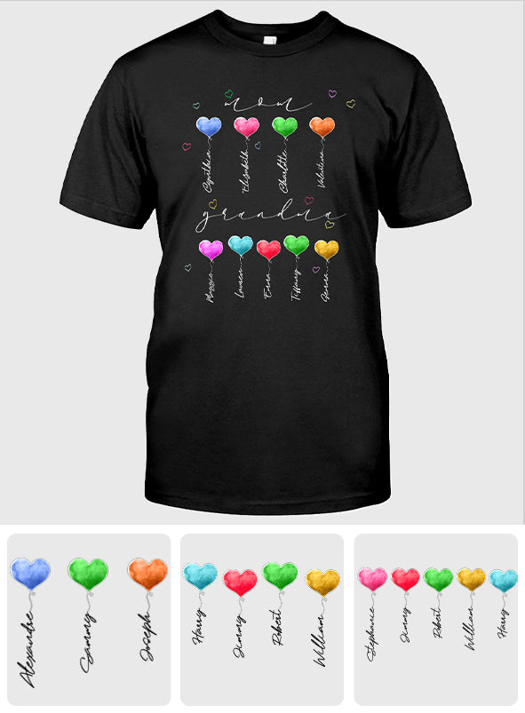 Mom Grandma - Personalized Mother's Day Grandma T-shirt and Hoodie