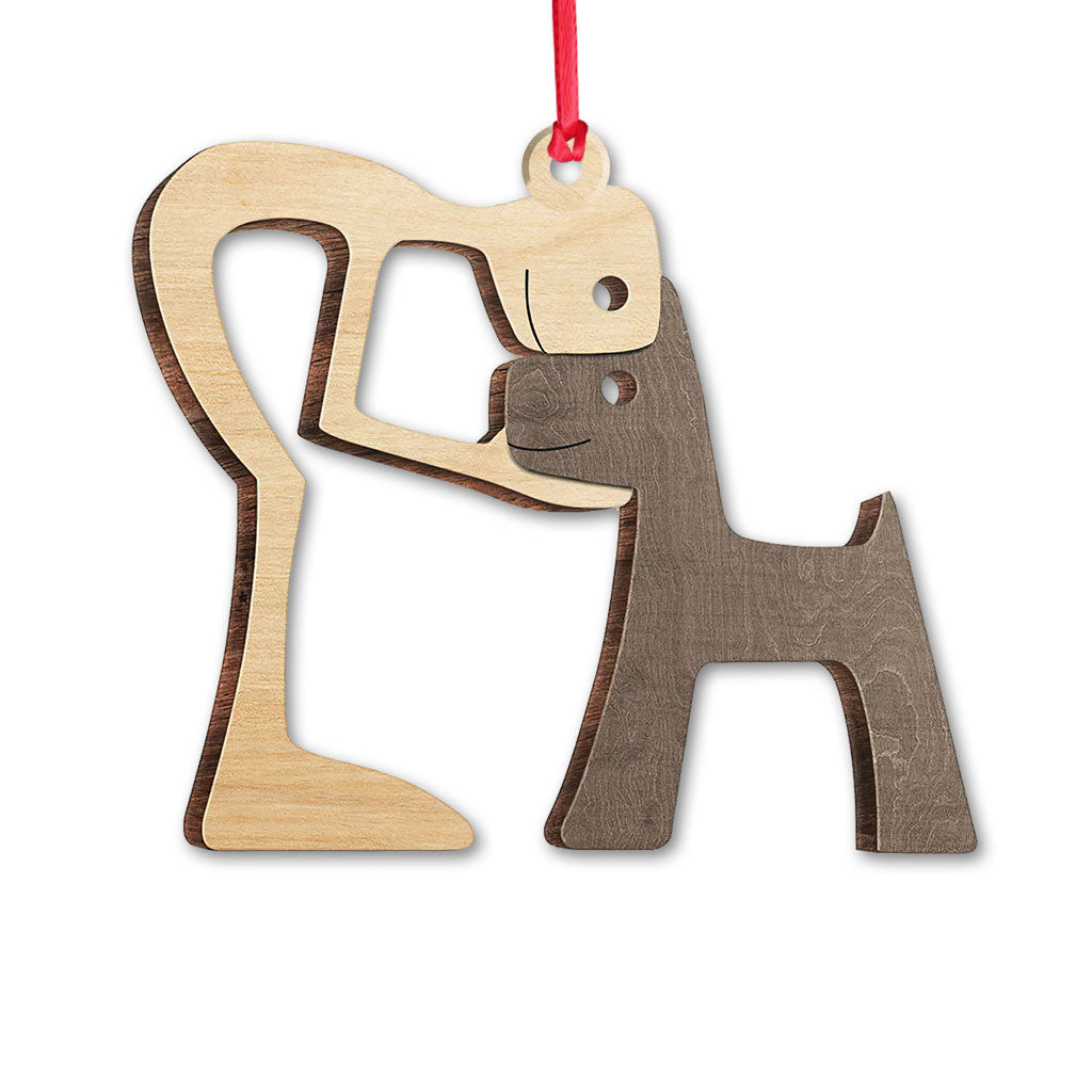 My Beloved Fur Baby - Christmas Dog Ornament (Printed On Both Sides)