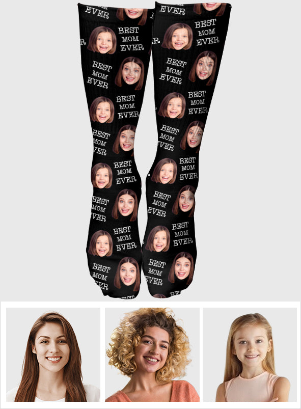 Custom Face - Personalized Mother Socks