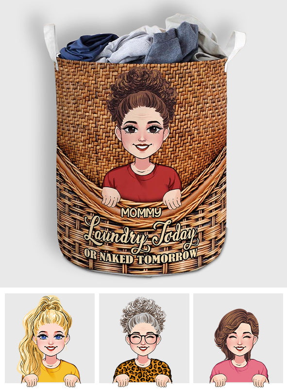 Laundry Today - Personalized Family Storage Basket