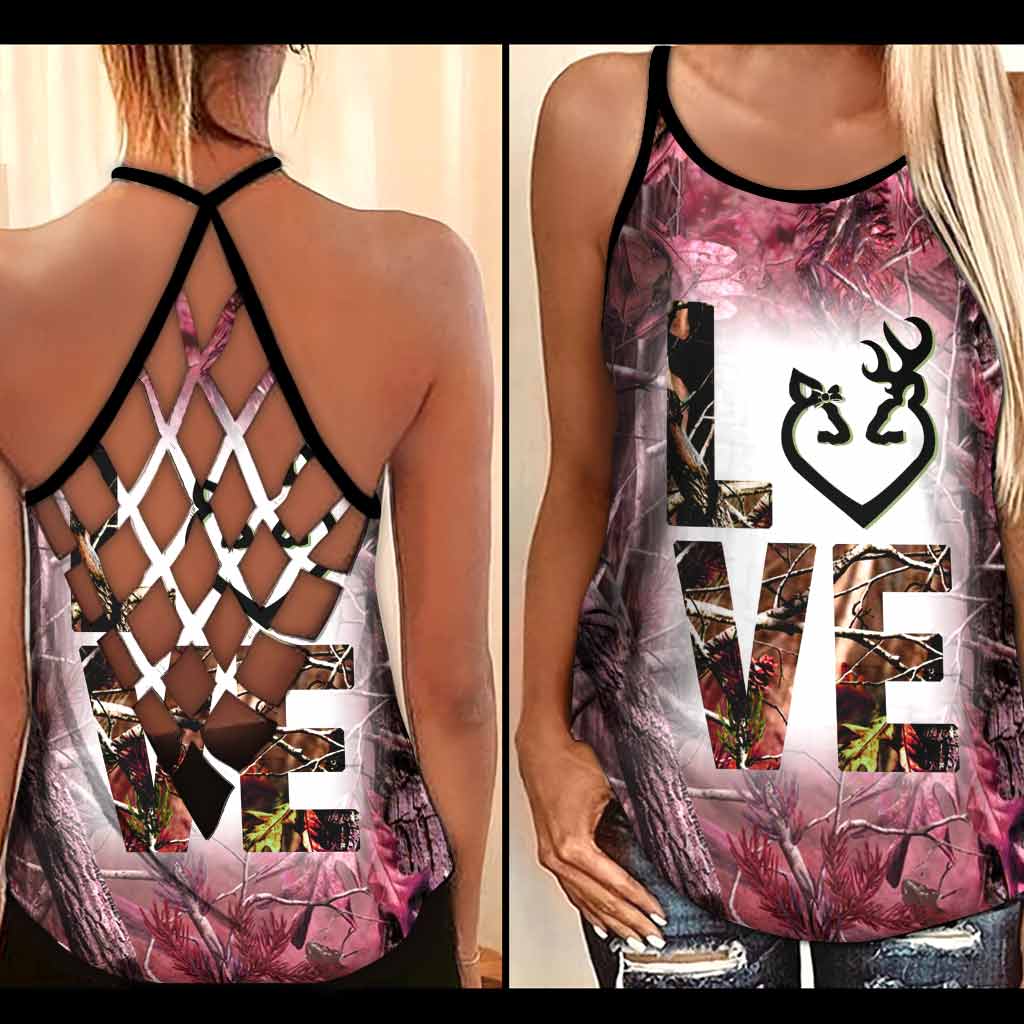 Love Hunting Cross Tank Top