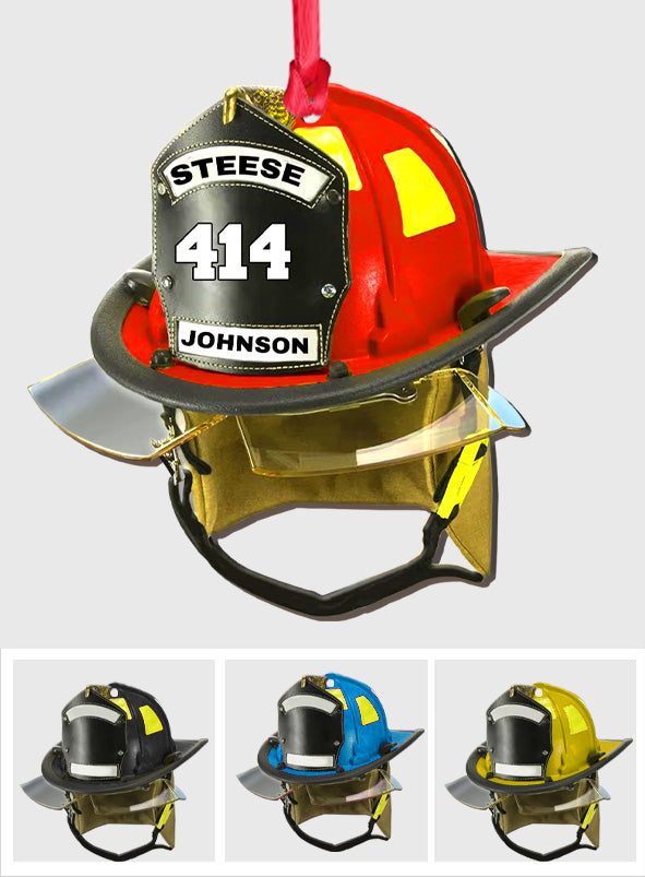 Firefighter Life - Personalized Firefighter Ornament