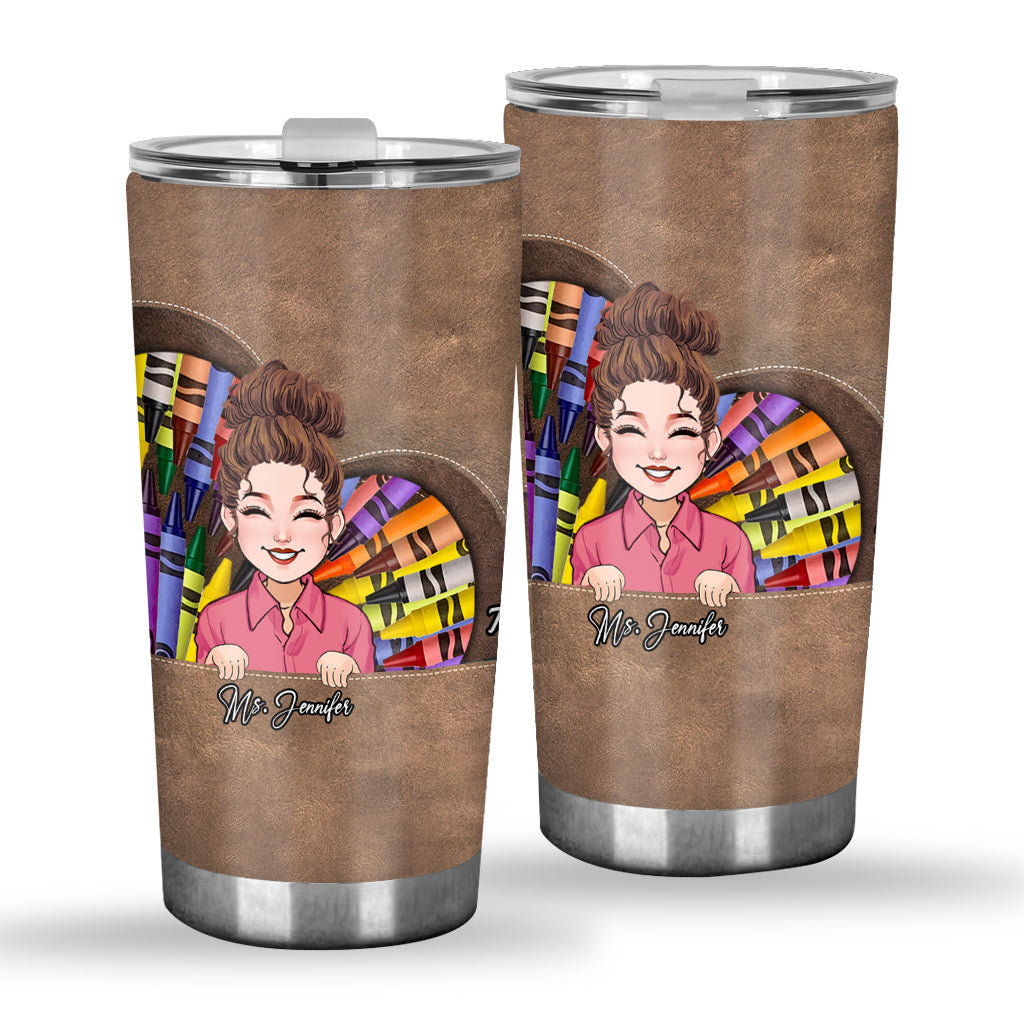 Teach Love Inspire - Personalized Teacher Tumbler
