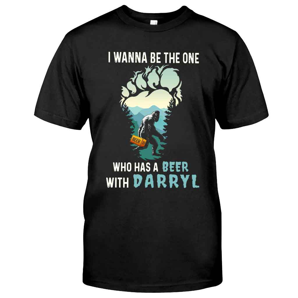 I Wanna Be The One Who Has A Beer With Bigfoot - Camping T-shirt and Hoodie 112021