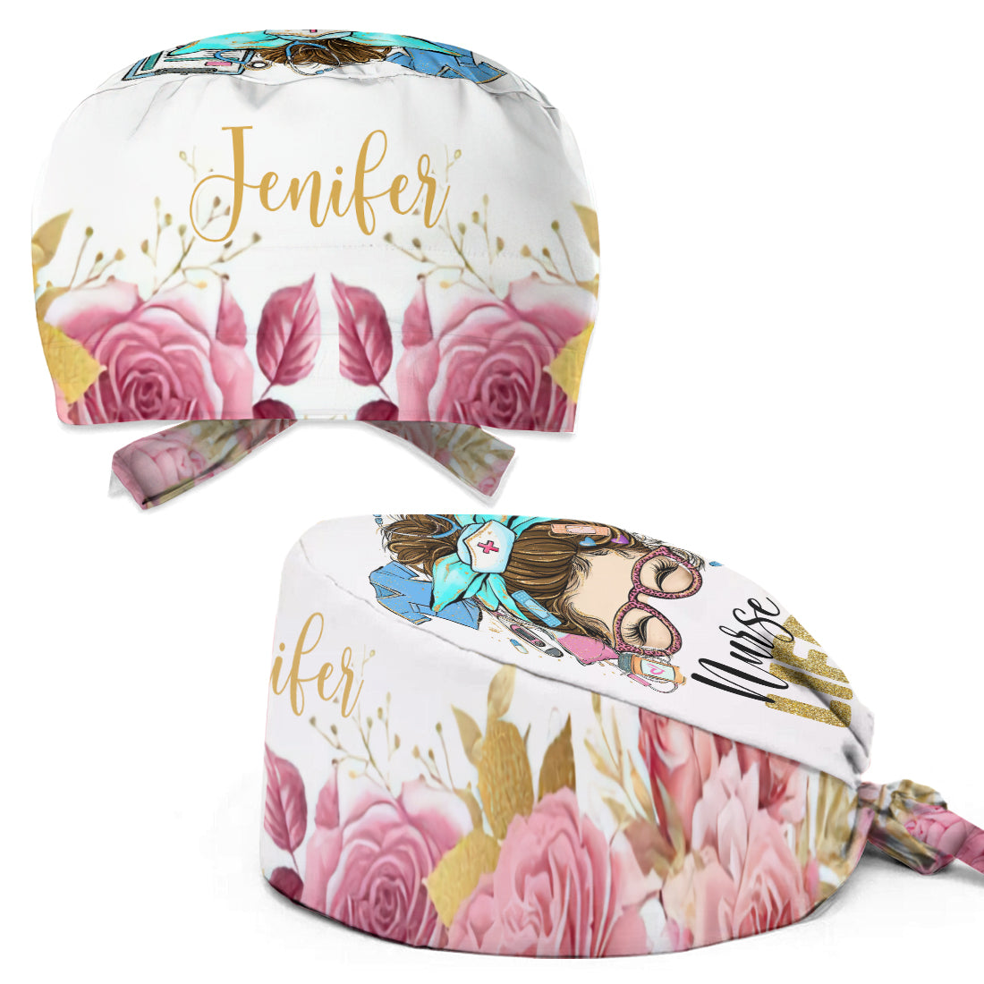 Nurse Life - Personalized Nurse Scrub Cap