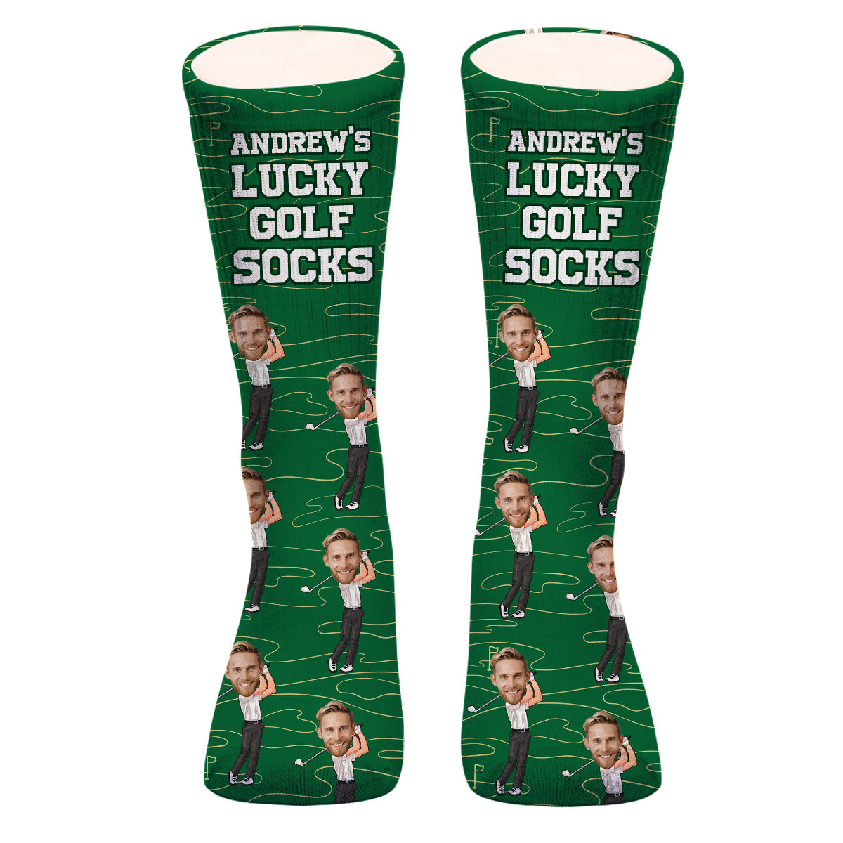 Lucky Golf Socks - Personalized Golf Socks