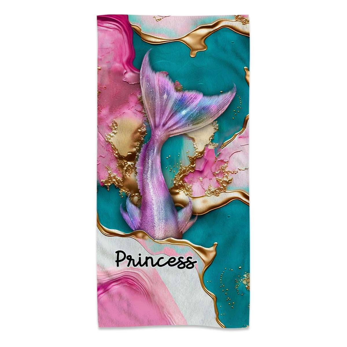 Whispers Of The Ocean - Personalized Sea Lover Beach Towel