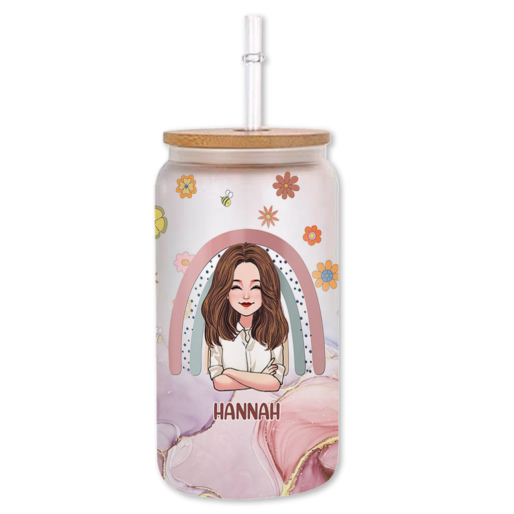 Tears Of My Students - Personalized Teacher Can Glass