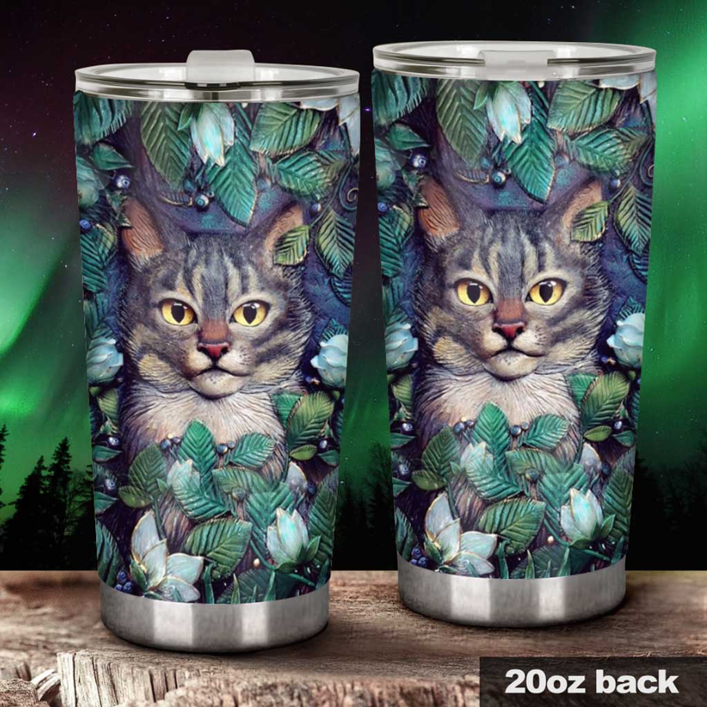 Love Cats 3D Printed Tumbler