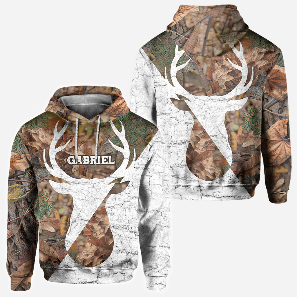 Love Hunting - Personalized Hunting Zip Hoodie
