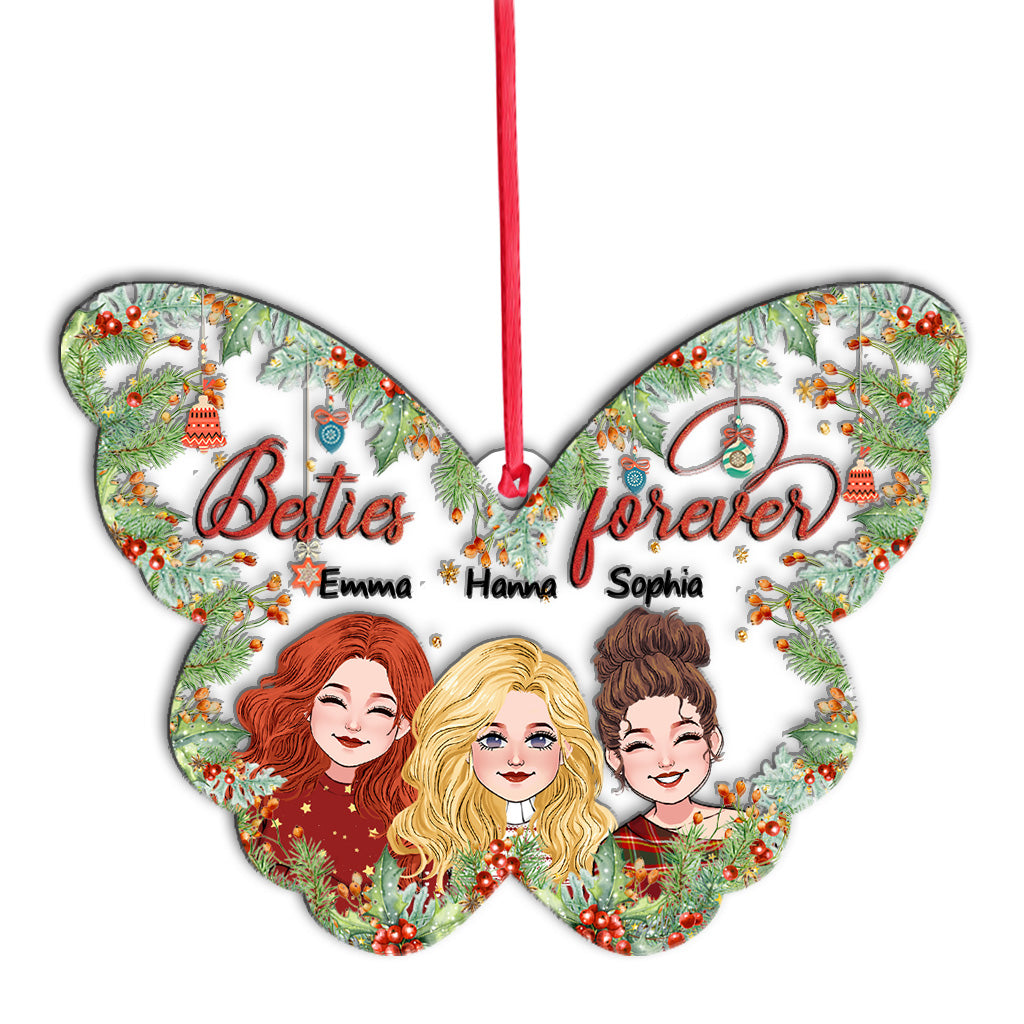Besties Forever - Personalized Bestie Ornament