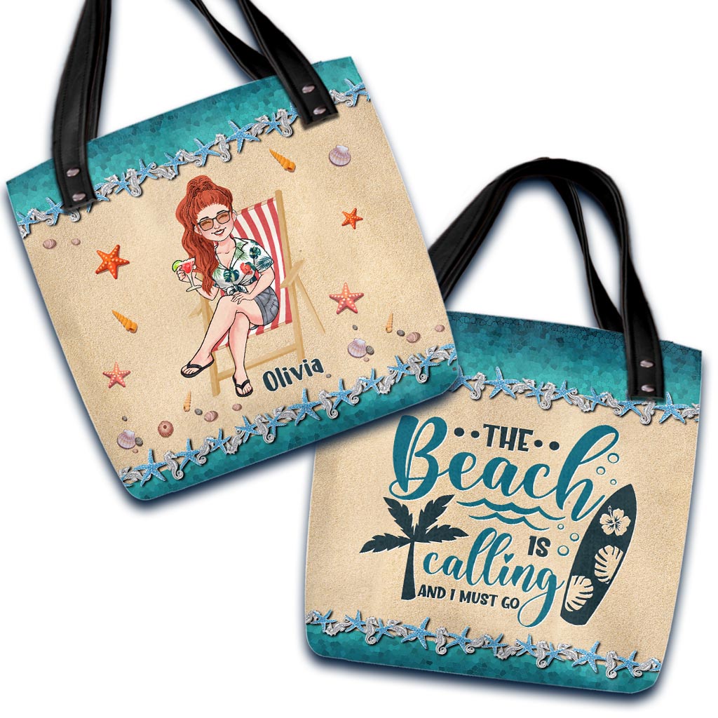 Life Is Better At The Beach - Personalized Sea Lover Tote Bag