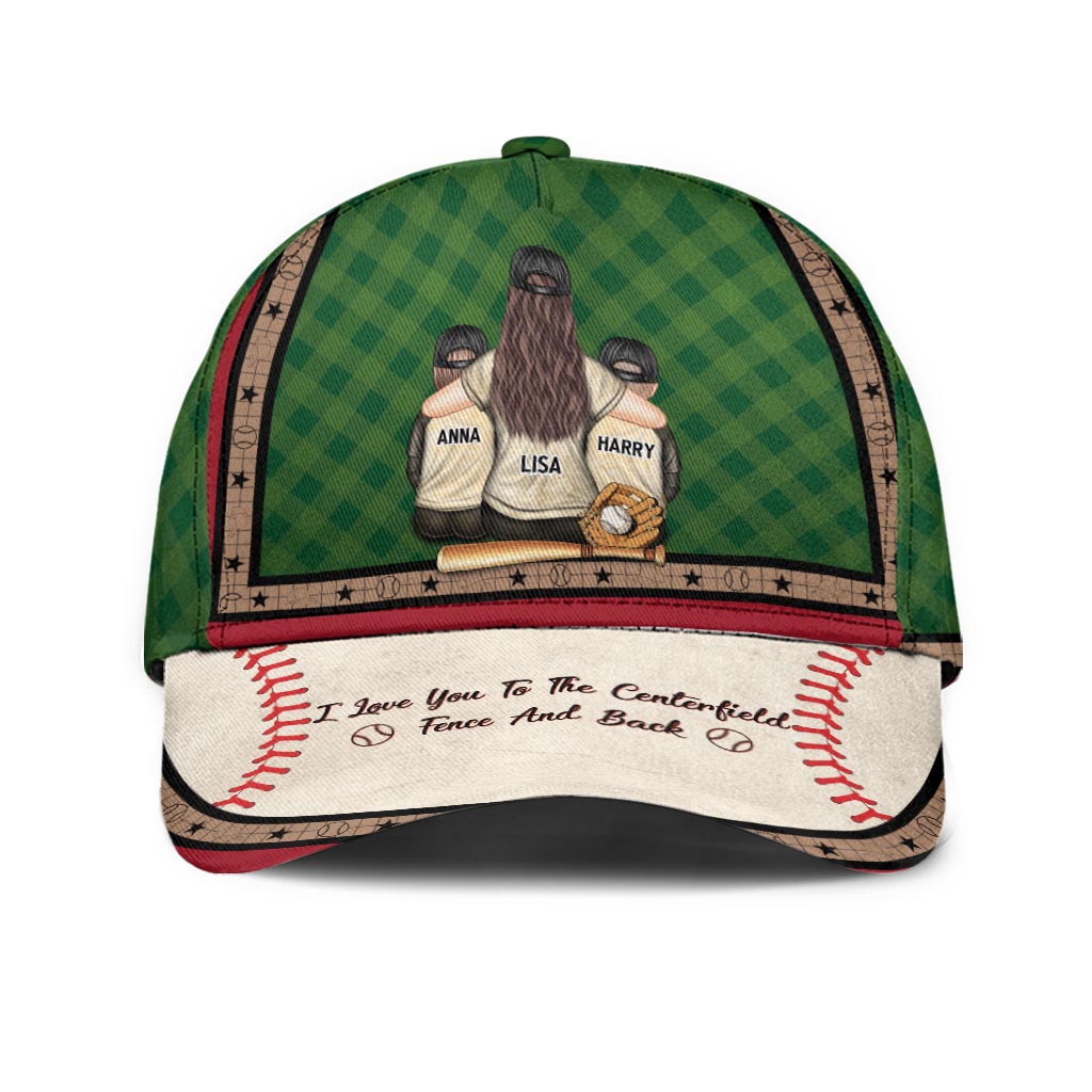 My Heart Is On That Field - Personalized Baseball Classic Cap