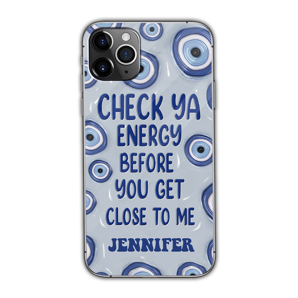 Check Ya Energy - Personalized Witch Phone Case