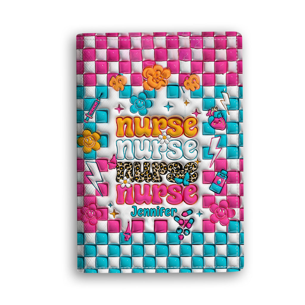 Nurse Life - Personalized Nurse Passport Holder