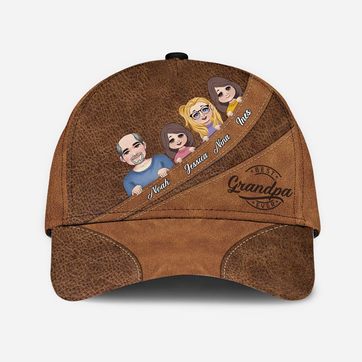 Best Dad Ever - Gift for dad, grandma, grandpa, mom, uncle, aunt - Personalized Classic Cap