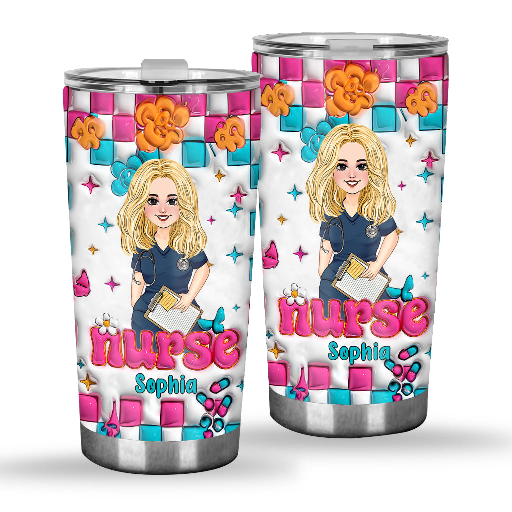 Nurse Life - Personalized Nurse Tumbler
