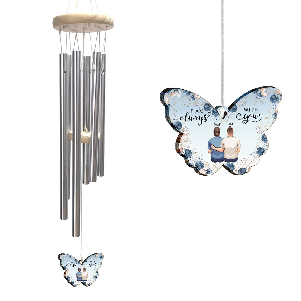 I'm Always With You - Personalized Memorial Wind Chime