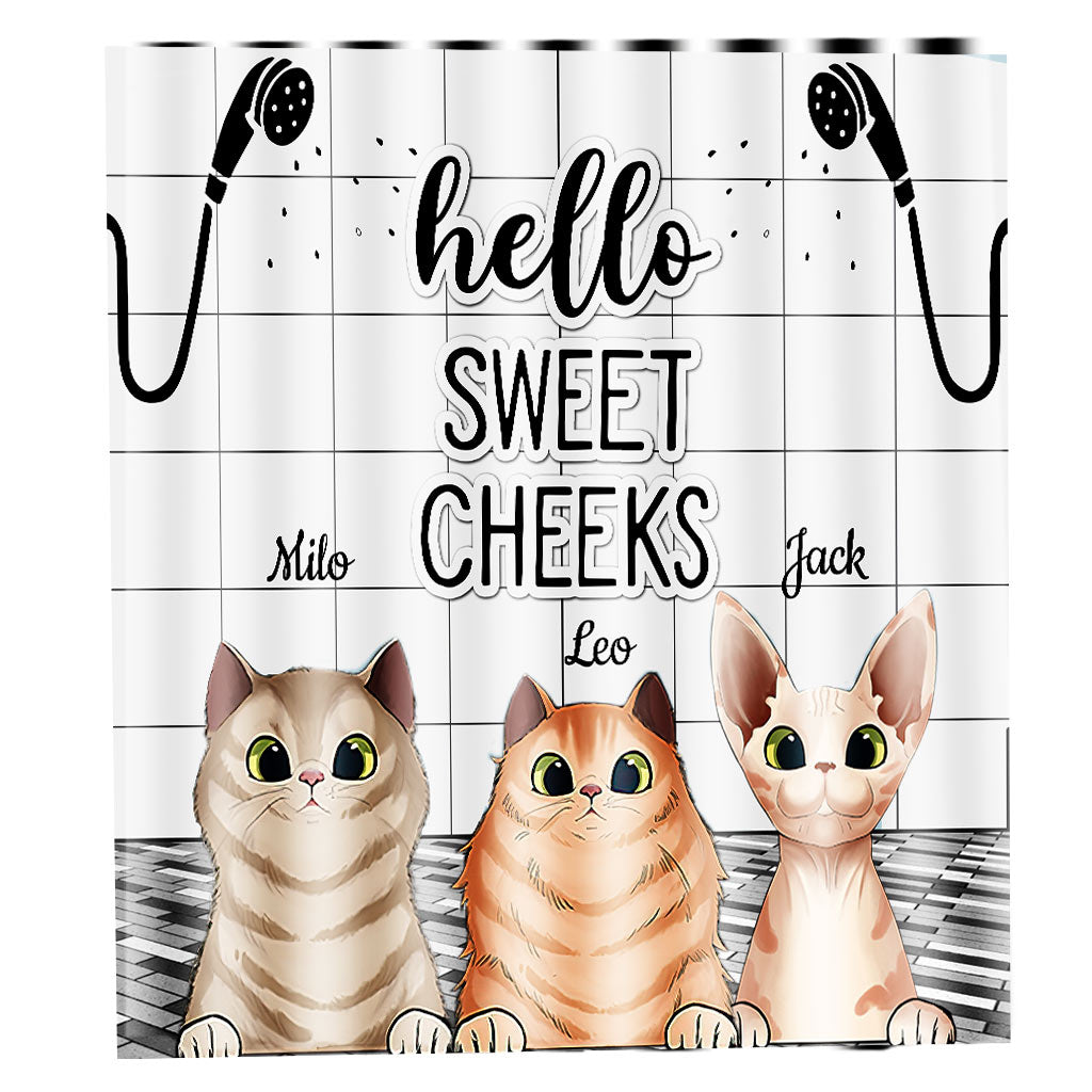 I Saw That - Personalized Dog Shower Curtain