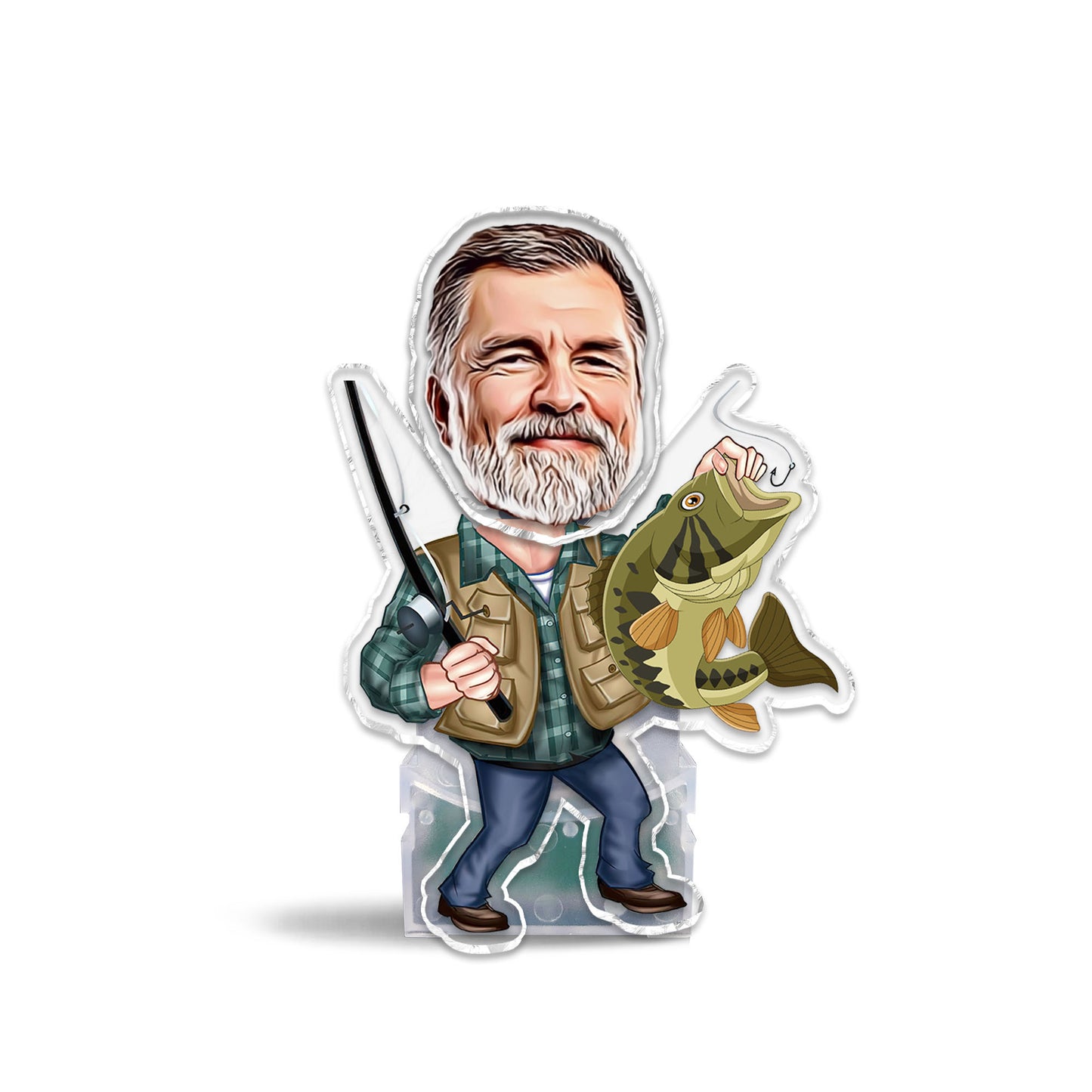 The Shaking Hooker - Personalized Fishing Custom Shaking Head