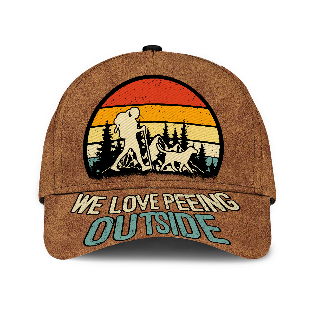 I Love Peeing Outside - Personalized Hiking Classic Cap