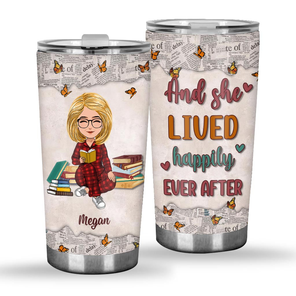 I Love Days When My Only Problem Is Which Book To Read - Book gift for mom, daughter, girlfriend, wife - Personalized Tumbler