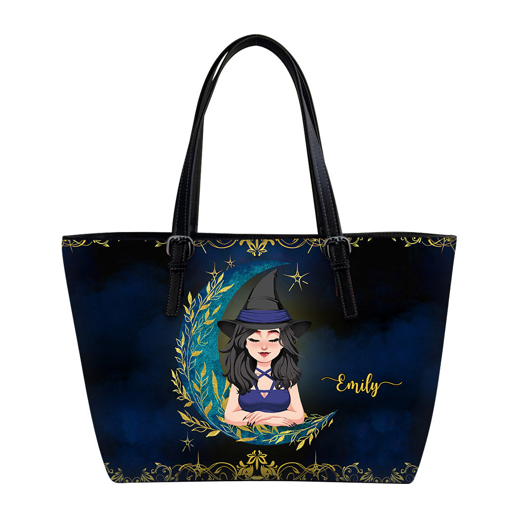 Don't F With My Energy - Personalized Witch Leather Bag