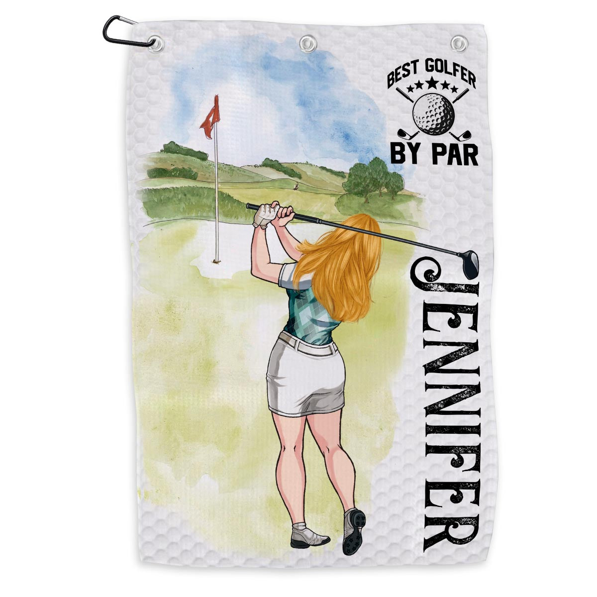 My Lucky Golf Cap - Personalized Golf Golf Towel