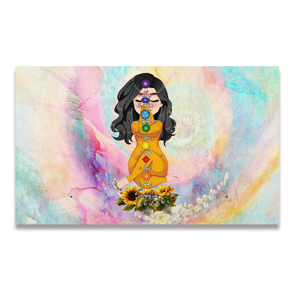 Let That Shit Go - Personalized Yoga Doormat