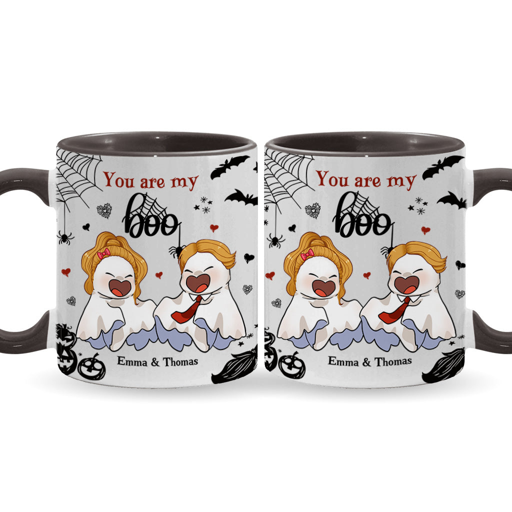 You're My Boo Sweet Boo Boo - Personalized Couple Accent Mug