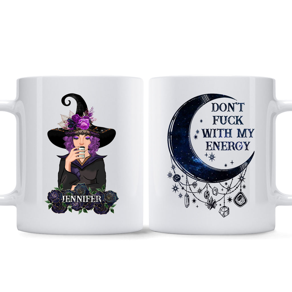 Don't F With My Energy - Personalized Witch Mug