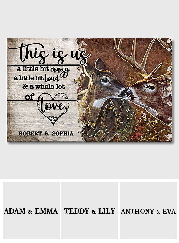 This Is Us - Personalized Hunting Canvas And Poster