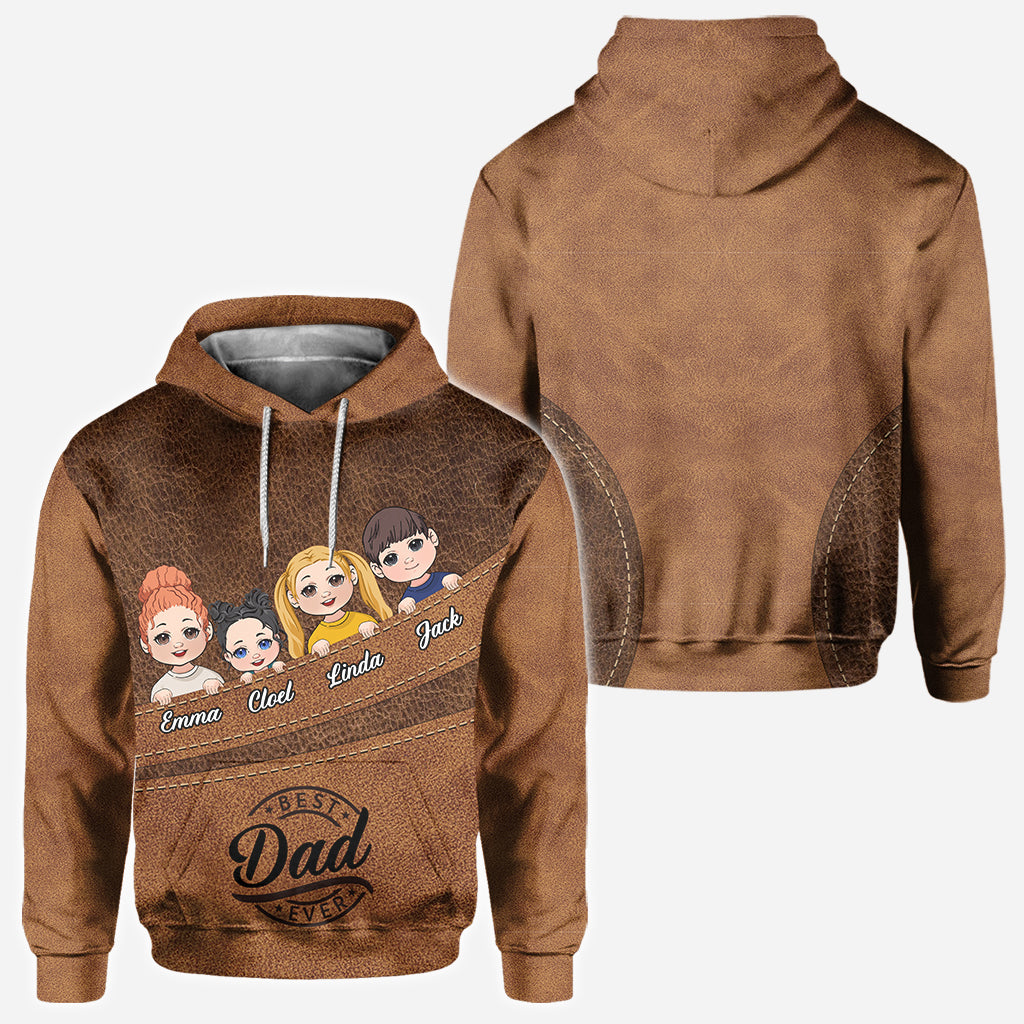 Best Dad/Grandma/Grandpa/Mom Ever - Personalized Father All Over Shirt