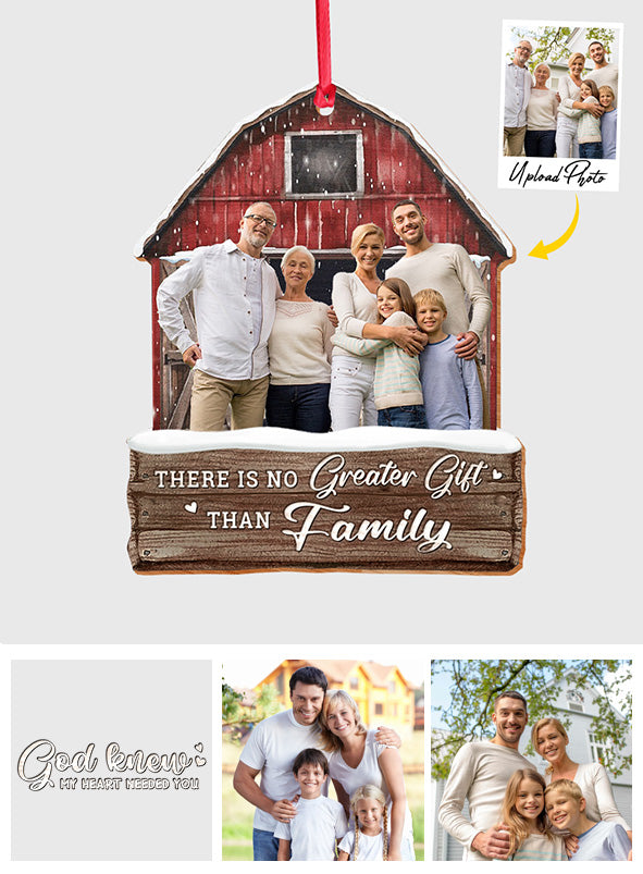 Merry Christmas - Personalized Family Ornament