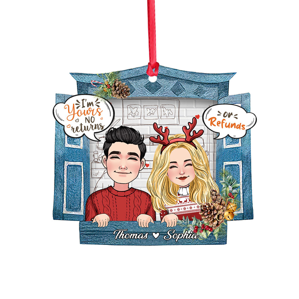I'm Yours - Personalized Couple Ornament
