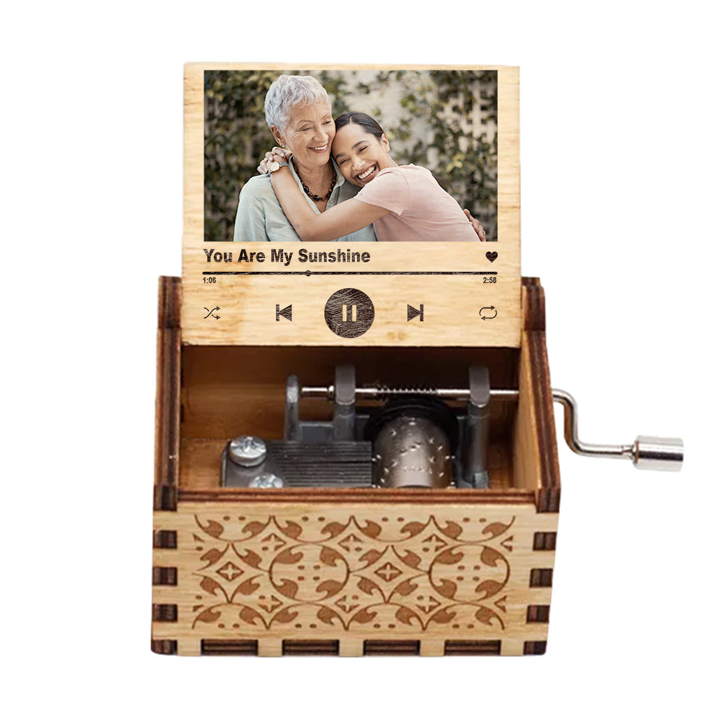 This Is Your Reminder - Personalized Mother's Day Mother Hand Crank Music Box
