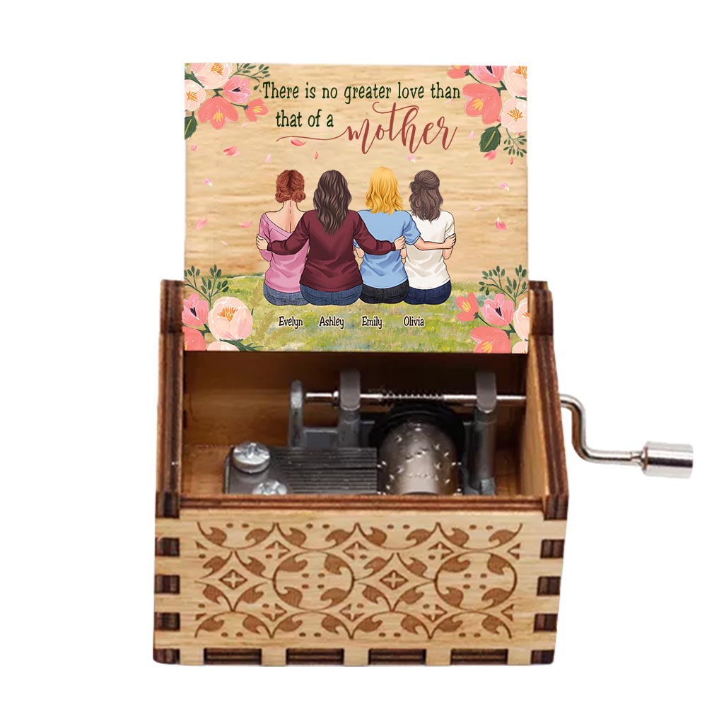Greater Love - Personalized Mother's Day Mother Hand Crank Music Box