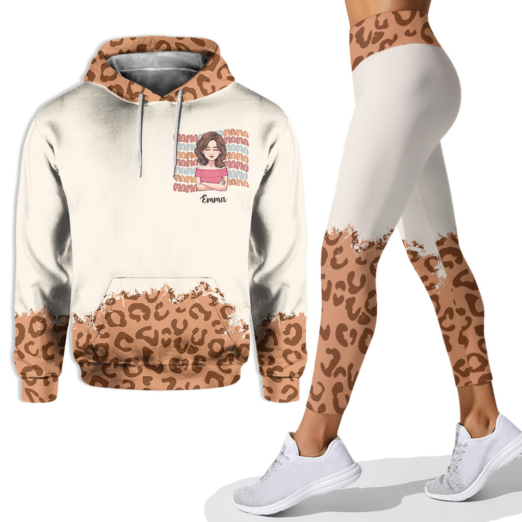 Mama Mama Mama - Personalized Mother's Day Mother Hoodie and Leggings