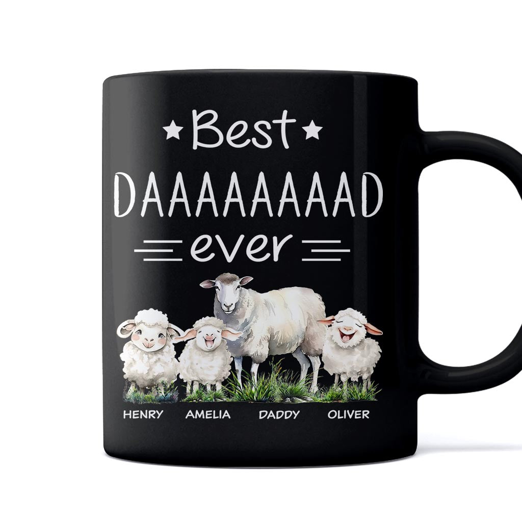 Best Dad Best Mom Ever - Gift for dad, mom - Personalized Mug