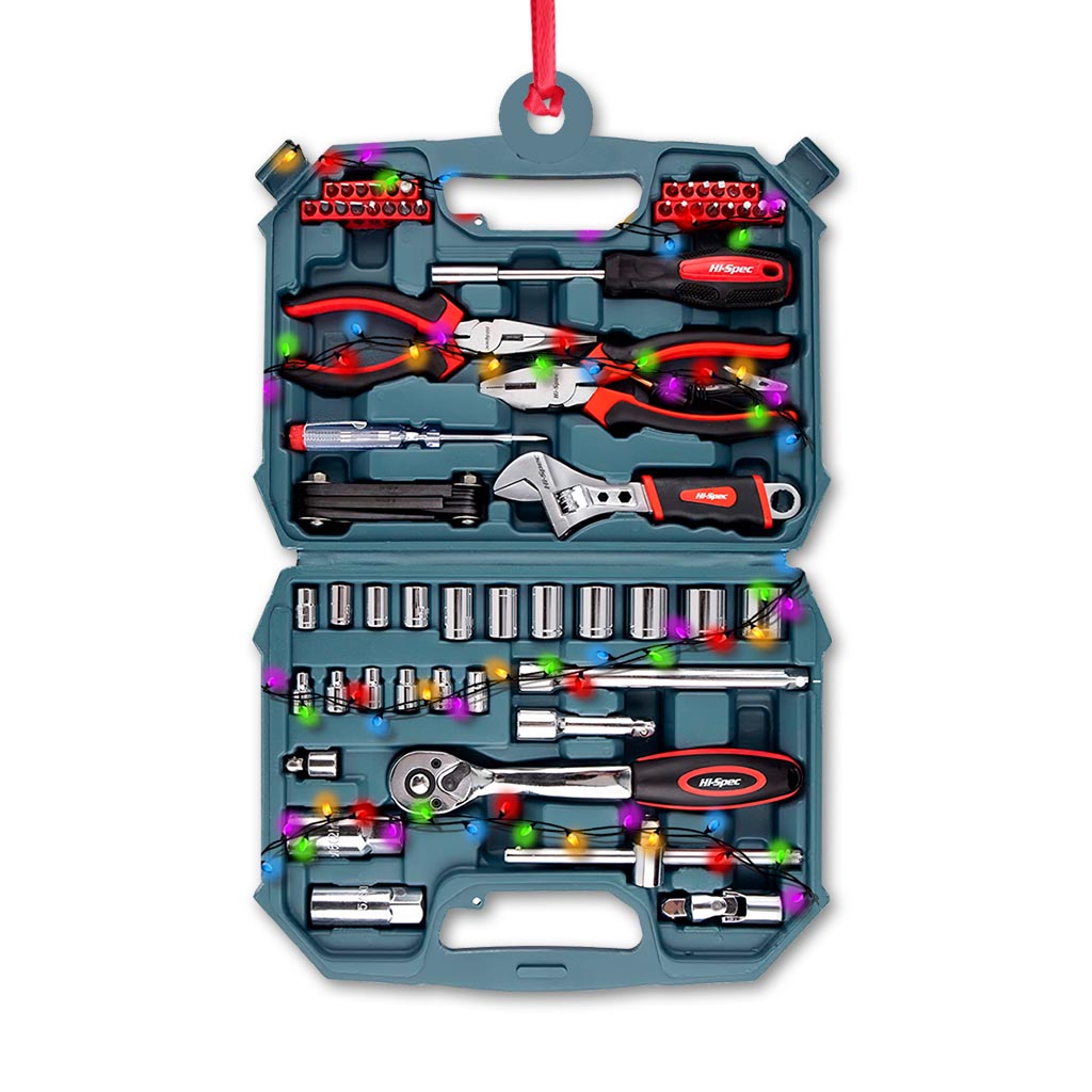 All I Want For Christmas - Mechanic Ornament (Printed On Both Sides)