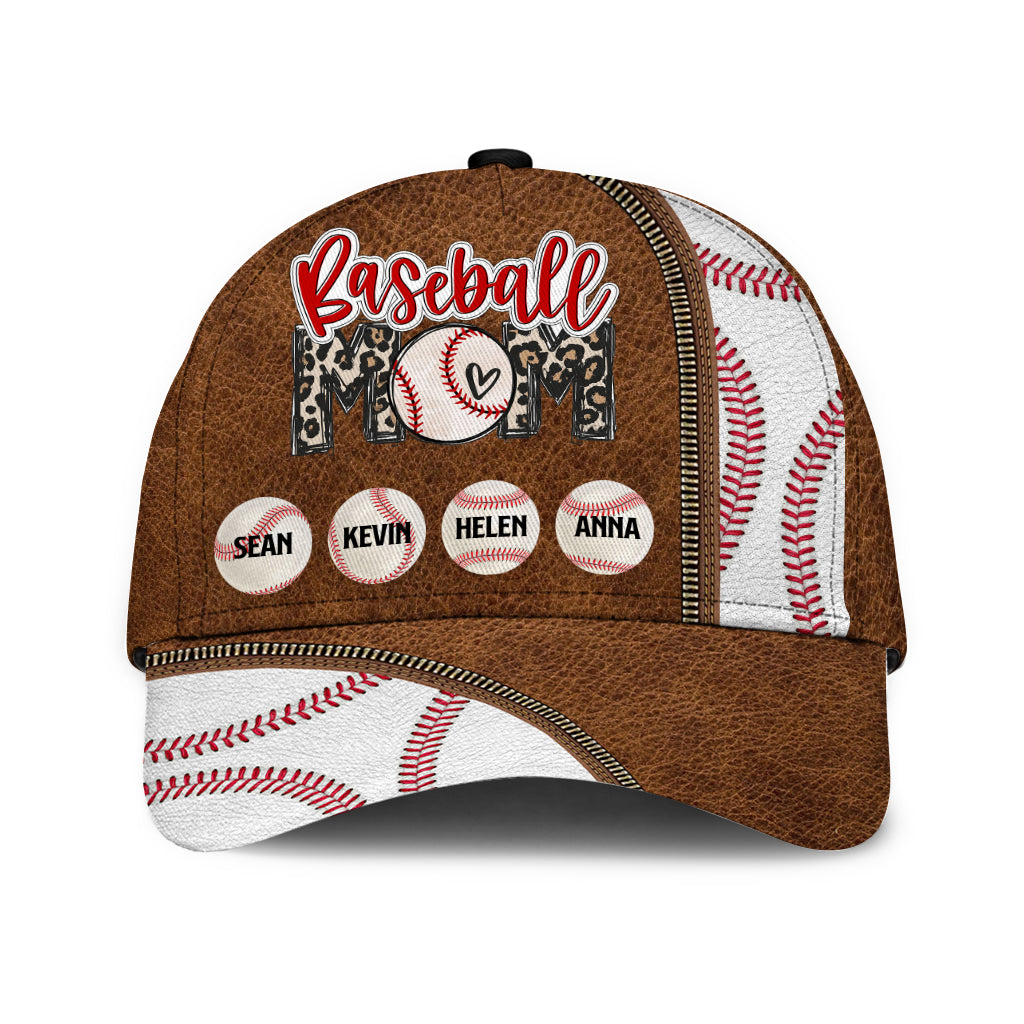 Baseball Mom - Personalized Baseball Classic Cap