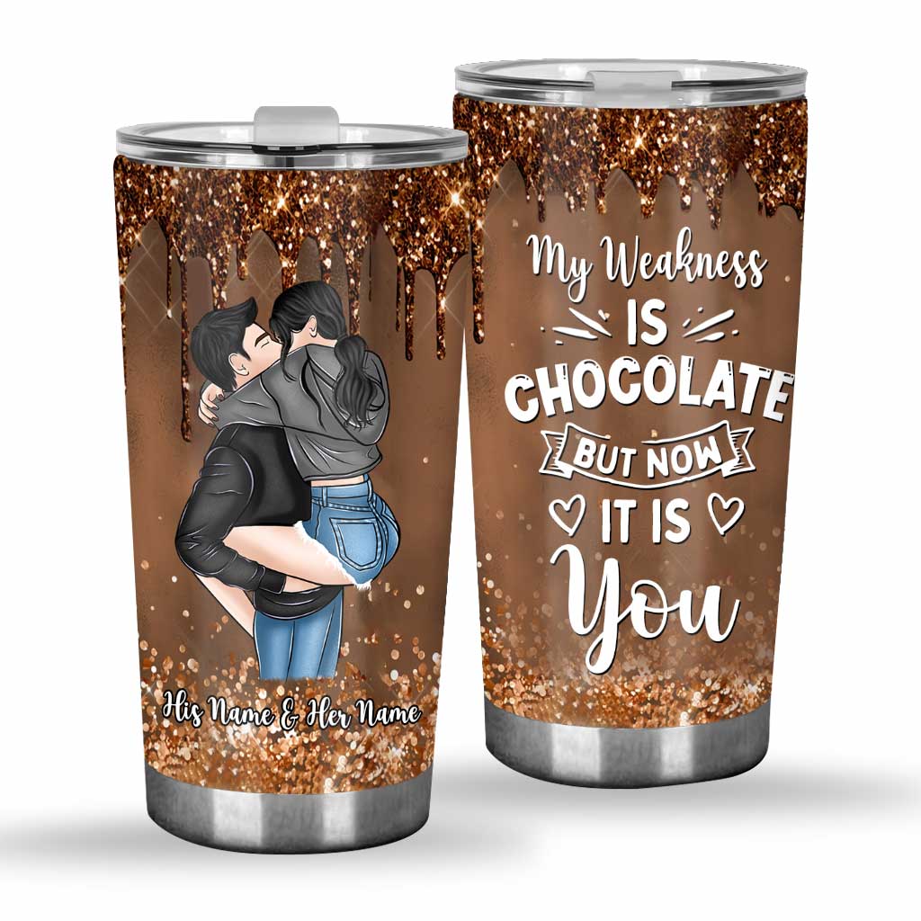 Perfect Idiot - Personalized Couple Couple Tumbler